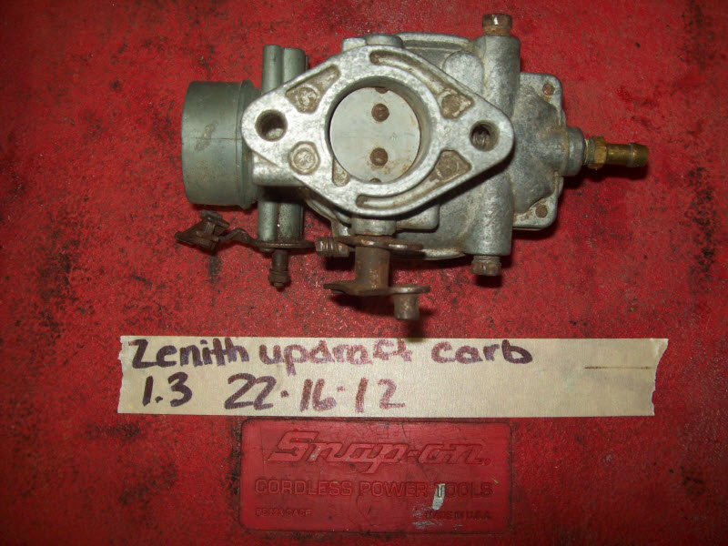 (image for) Used Zenith Updraft Carburetor / Carb 20, 22
